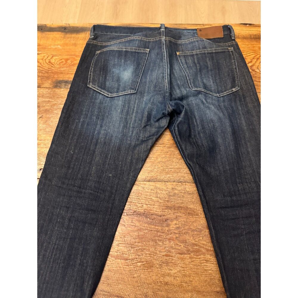 H&M Straight Regular Waist Dark Wash Jeans Men’s 33x32 - Picture 3 of 4